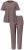 Ulla Popken 821244 Pidžama ar punktiem Brūns - Pidžamas/Loungewear - 