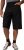 JP1880 Jay-Pi Bermuda QuickDry Cycling Shorts Black - Sporta apģērbs & outdoor - Liela izmēra sporta apģērbi vīriešiem