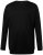 JP1880 827128 T-krekls ar garām piedurknēm un vēdera piegriezumu Melns - T-krekli - T-krekli - 2XL-14XL