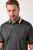 JAY-PI Quickdry Two-Tone Golf Poloshirt Black - Polo krekli - Polo krekli - 2XL-8XL