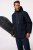 Jay-Pi Ski Jacket Functional Waterproof Windproof Navy - Slēpošanas apģērbs - Lielizmēra slēpošanas apģērbs