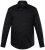 Men+ 753 Biznesa krekls ar garām piedurknēm ar klasisku apkakli Melns - Krekli - Krekli - 2XL-8XL