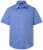 Men+ 756 Biznesa krekls ar īsām piedurknēm ar klasisku apkakli Gaiši zils - Krekli - Krekli - 2XL-8XL