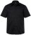 Men+ 758 Biznesa krekls ar īsām piedurknēm ar atvērtu apkakli Melns - Krekli - Krekli - 2XL-8XL