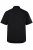 Men+ 758 Biznesa krekls ar īsām piedurknēm ar atvērtu apkakli Melns - Krekli - Krekli - 2XL-8XL