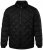 Men+ 494 Stepēta jaka ar stāvapkakli Melns - Jakas & Lietus apģērbs - Jakas - 2XL-12XL