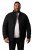 Men+ 494 Stepēta jaka ar stāvapkakli Melns - Jakas & Lietus apģērbs - Jakas - 2XL-12XL