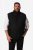 Men+ 578 Veste stepēta ar stāvapkakli Melns - Jakas & Lietus apģērbs - Jakas - 2XL-12XL