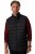 Boston Park 583 Veste stepēta ar stāvapkakli Melns - Jakas & Lietus apģērbs - Jakas - 2XL-12XL
