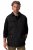 Boston Park 593 Veste stepēta ar krekla apkakli Melns - Jakas & Lietus apģērbs - Jakas - 2XL-12XL