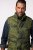 JP1880 831610 Veste stepēta kamuflāžas rakstā Zaļš - Jakas & Lietus apģērbs - Jakas - 2XL-12XL