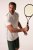 JP1880 QuickDry Stripes Tennis T-Shirt Off White - Sporta apģērbs & outdoor - Liela izmēra sporta apģērbi vīriešiem