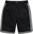 JP1880 Jay-Pi Bermuda QuickDry Mesh Fitness Shorts Black - Sporta apģērbs & outdoor - Liela izmēra sporta apģērbi vīriešiem