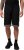 JP1880 Jay-Pi Bermuda QuickDry Mesh Fitness Shorts Black - Sporta apģērbs & outdoor - Liela izmēra sporta apģērbi vīriešiem