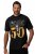 JP1880 AC/DC Graphic Band T-Shirt Black - T-krekli - T-krekli - 2XL-14XL