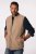 JP1880 834734 Canvas veste Tumši bēšs - Jakas & Lietus apģērbs - Jakas - 2XL-12XL