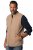 JP1880 834734 Canvas veste Tumši bēšs - Jakas & Lietus apģērbs - Jakas - 2XL-12XL