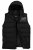 Men+ 442 Veste stepēta ar kapuci un apdruku Melns - Jakas & Lietus apģērbs - Jakas - 2XL-12XL