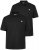 Men+ 258 Polo krekls Melns 2 gab. iepakojums - Polo krekli - Polo krekli - 2XL-8XL