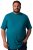 Men+ 276 T-krekls apaļu kakla izgriezumu Pelēkzils - T-krekli - T-krekli - 2XL-14XL