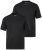 Men+ 285 T-krekls apaļu kakla izgriezumu Melns 2 gab. iepakojums - T-krekli - T-krekli - 2XL-14XL