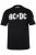 JP1880 AC/DC Classic Logo Band T-Shirt Black - T-krekli - T-krekli - 2XL-14XL