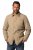 JP1880 836628 Stepēta jaka vesterna stilā Tumši bēšs - Jakas & Lietus apģērbs - Jakas - 2XL-12XL