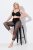 Ulla Popken 836800 Zeķu legingi Melns - Zeķubikses & zeķes - 