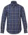JP1880 Checked Shirt Long Sleeve Kent Collar Anthracite - Krekli - Krekli - 2XL-8XL