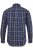 JP1880 Checked Shirt Long Sleeve Kent Collar Anthracite - Krekli - Krekli - 2XL-8XL