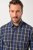 JP1880 Checked Shirt Long Sleeve Kent Collar Anthracite - Krekli - Krekli - 2XL-8XL