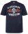 JP1880 T-Shirt Short Sleeve Chest Print Navy - T-krekli - T-krekli - 2XL-14XL