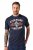 JP1880 T-Shirt Short Sleeve Chest Print Navy - T-krekli - T-krekli - 2XL-14XL