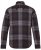 JP1880 Shirt Flannel Long Sleeve Dark Brown - Krekli - Krekli - 2XL-8XL