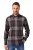 JP1880 Shirt Flannel Long Sleeve Dark Brown - Krekli - Krekli - 2XL-8XL