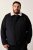 Men+ 545 Jaka ar teddy apkakli Melns - Jakas & Lietus apģērbs - Jakas - 2XL-12XL