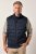 Boston Park 995 Divkrāsaina stepēta veste Tumši zils - Jakas & Lietus apģērbs - Jakas - 2XL-12XL