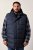 Men+ 433 Veste stepēta ar kapuci Tumši zils - Jakas & Lietus apģērbs - Jakas - 2XL-12XL