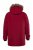 Men+ 619 Funkcionāla parka ar mākslīgās kažokādas kapuci Vīnsarkans - Jakas & Lietus apģērbs - Jakas - 2XL-12XL
