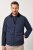 JP1880 842790 Stepēta bomber jaka no pārstrādāta materiāla Tumši zils - Jakas & Lietus apģērbs - Jakas - 2XL-12XL