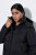 Ulla Popken SYMPATEX Triple Function Coat Black - Mēteļi - Lielo izmēru mēteļi sievietēm