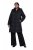 Ulla Popken SYMPATEX Triple Function Coat Black - Mēteļi - Lielo izmēru mēteļi sievietēm