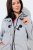 Ulla Popken 846744 Softshell jaka Pelēks melanžs - Jakas - Jakas sievietēm lielos izmēros