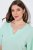 Ulla Popken 846971 Pidžama ar rakstu Gaiši zaļš - Pidžamas/Loungewear - 