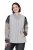 Ulla Popken 849221 Stepēta veste ar rievotu apkakli Pelēks - Vestes - 
