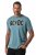 JP1880 849790 AC/DC Classic Logo T-krekls Tirkīzzils - Grupas T-krekli - Grupu un mūzikas T-krekli