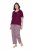 Ulla Popken 849850 Pidžama ar rūtām Ogu sarkans - Pidžamas/Loungewear - 
