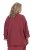 Ulla Popken 849860 Kimono Rūsgani sarkans - Kardigani - Adītas jakas lielizmērā