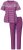 Ulla Popken 850403 Pidžama ar ziediem Violets - Pidžamas/Loungewear - 