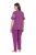 Ulla Popken 850403 Pidžama ar ziediem Violets - Pidžamas/Loungewear - 